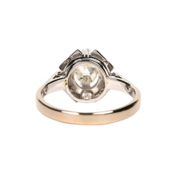Bague Solitaire en or blanc et diamant - Castafiore