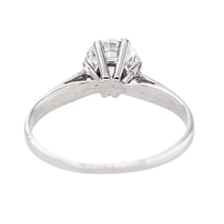 Bague Solitaire en or blanc et diamant - Castafiore