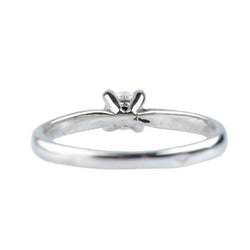 Bague Solitaire en or blanc et diamant - Castafiore