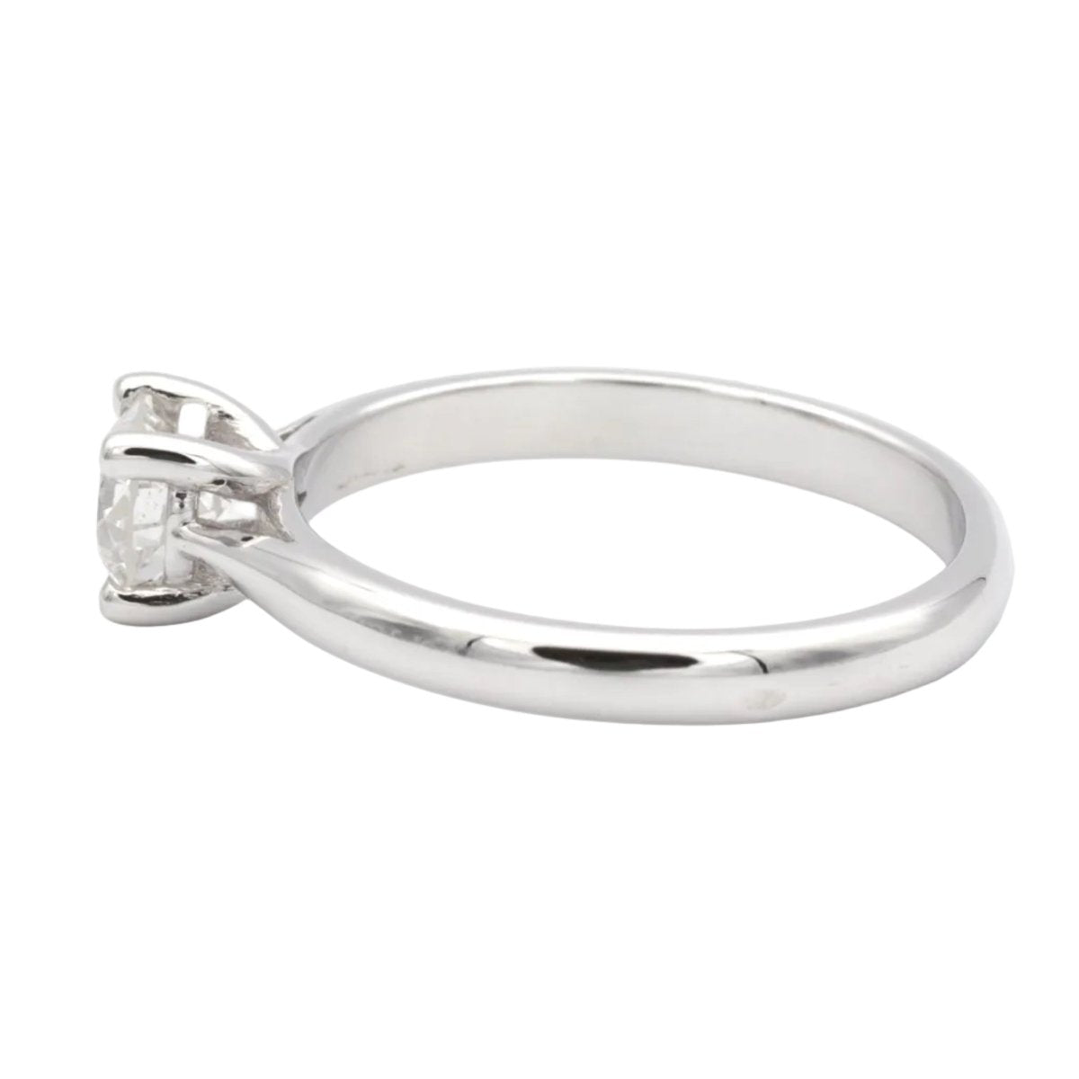Bague Solitaire en or blanc et diamant - Castafiore