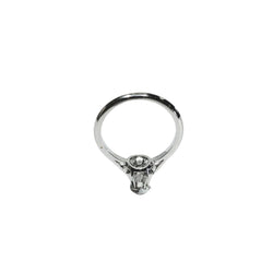 Bague Solitaire en or blanc et diamant - Castafiore