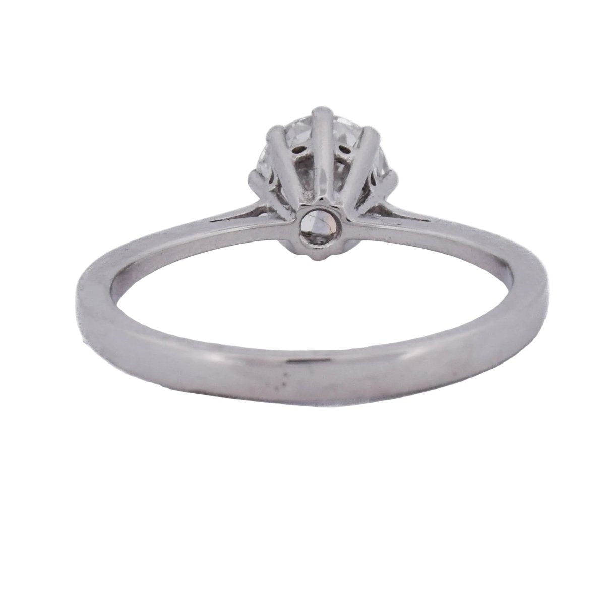 Bague Solitaire en or blanc et diamant - Castafiore