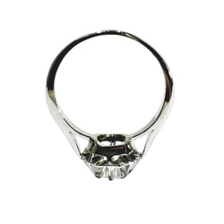 Bague Solitaire en or blanc et diamant - Castafiore