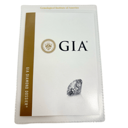 Bague Solitaire en or blanc et diamants - Castafiore