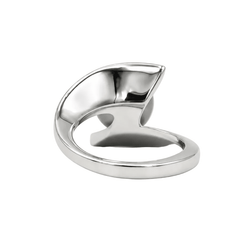 Bague Solitaire en or blanc et perle - Castafiore