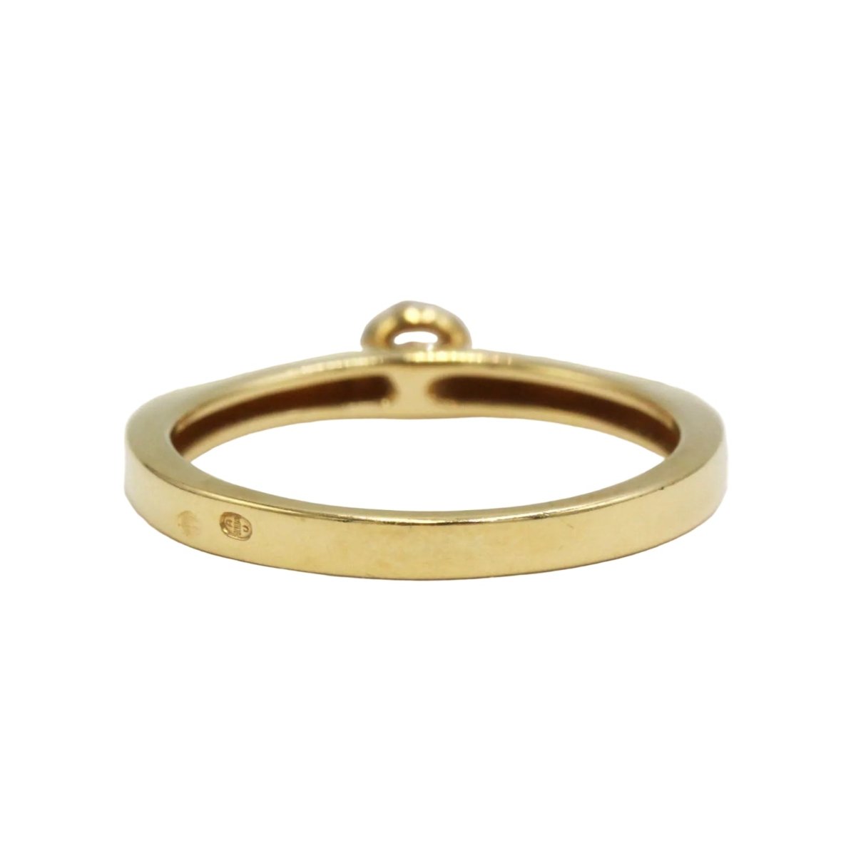 Bague Solitaire en or jaune et diamant - Castafiore
