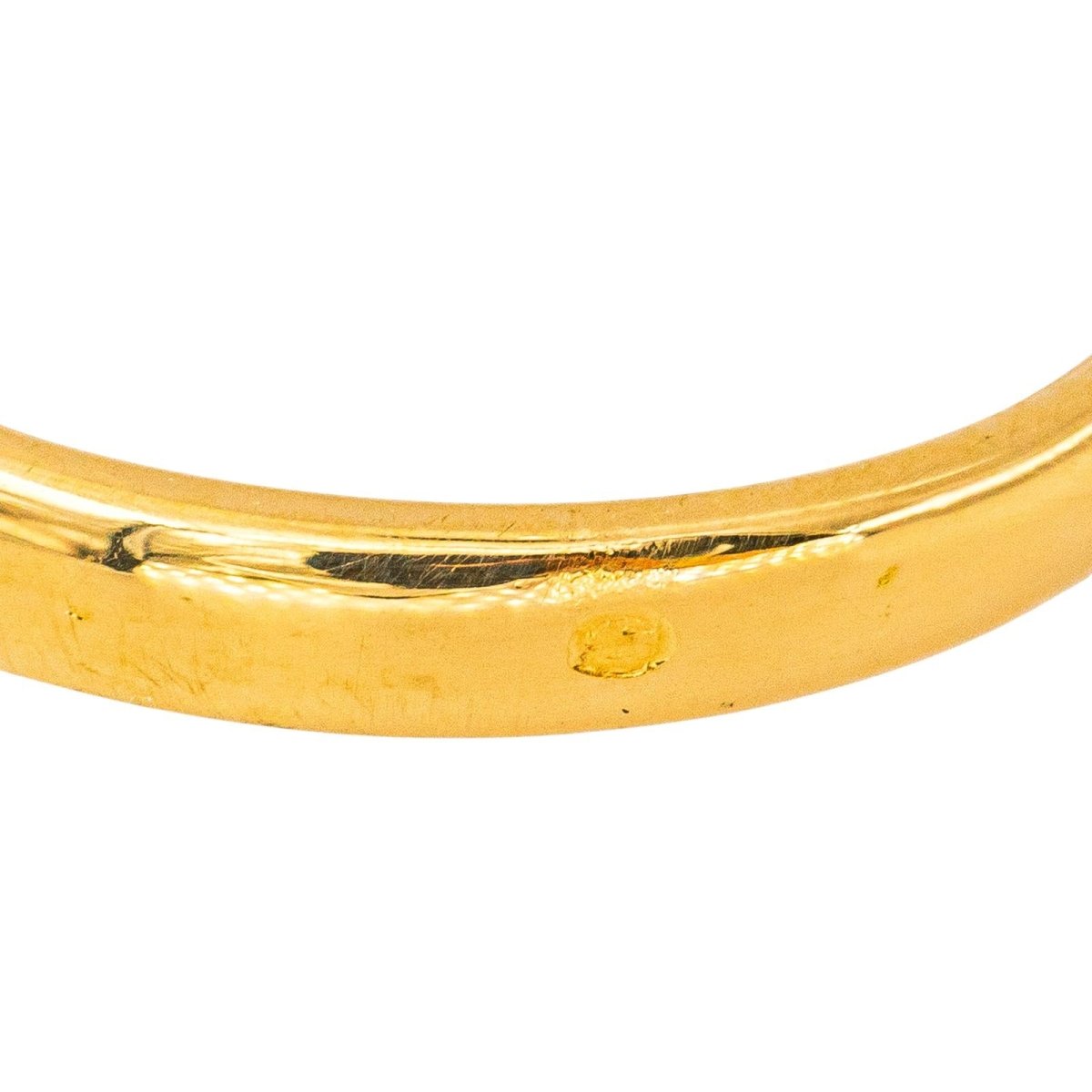 Bague Solitaire en or jaune et diamant - Castafiore