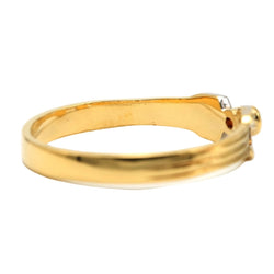 Bague Solitaire en or jaune et diamants - Castafiore