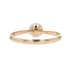 Bague Solitaire en or jaune et perle - Castafiore