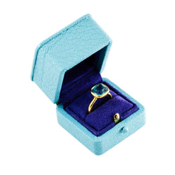 Bague Solitaire MARIE-HÉLÈNE DE TAILLAC en or jaune et tourmaline - Castafiore
