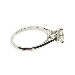 Bague Solitaire MAUBOUSSIN en platine et diamant - Castafiore