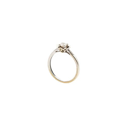 Bague Solitaire MAUBOUSSIN "Ma Reine d'Amour 3" en or blanc et diamants - Castafiore