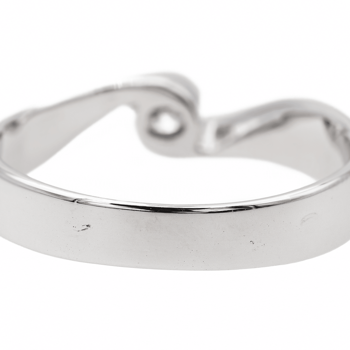 Bague Solitaire Or blanc Diamant - Castafiore