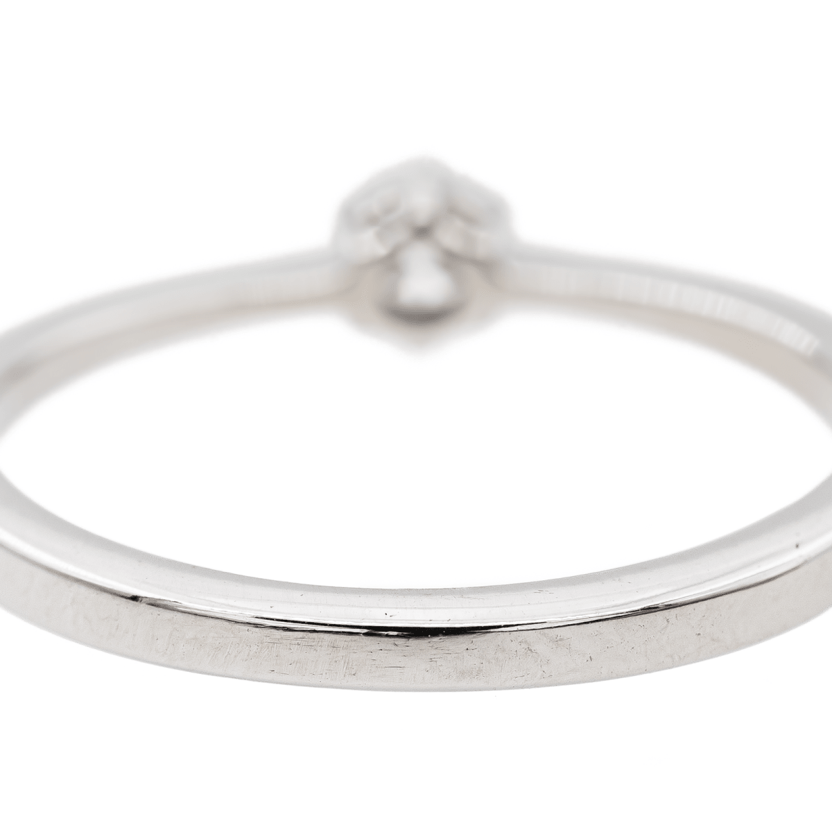 Bague Solitaire Or blanc Diamant - Castafiore