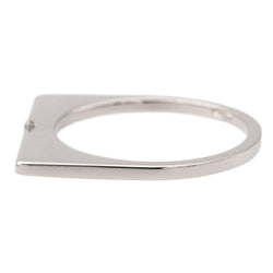 Bague Solitaire Or blanc Diamant - Castafiore