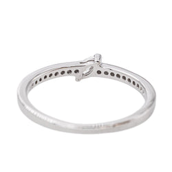 Bague Solitaire Or blanc Diamant - Castafiore