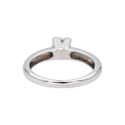Bague Solitaire Or blanc Diamant - Castafiore