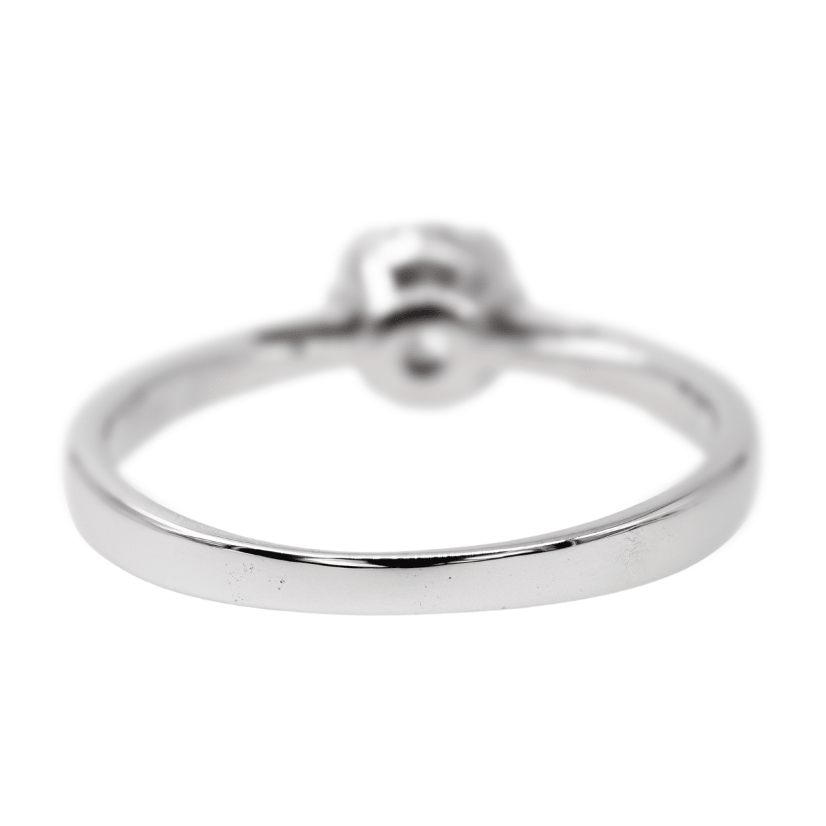 Bague Solitaire Or blanc Diamant - Castafiore