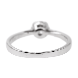 Bague Solitaire Or blanc Diamant - Castafiore