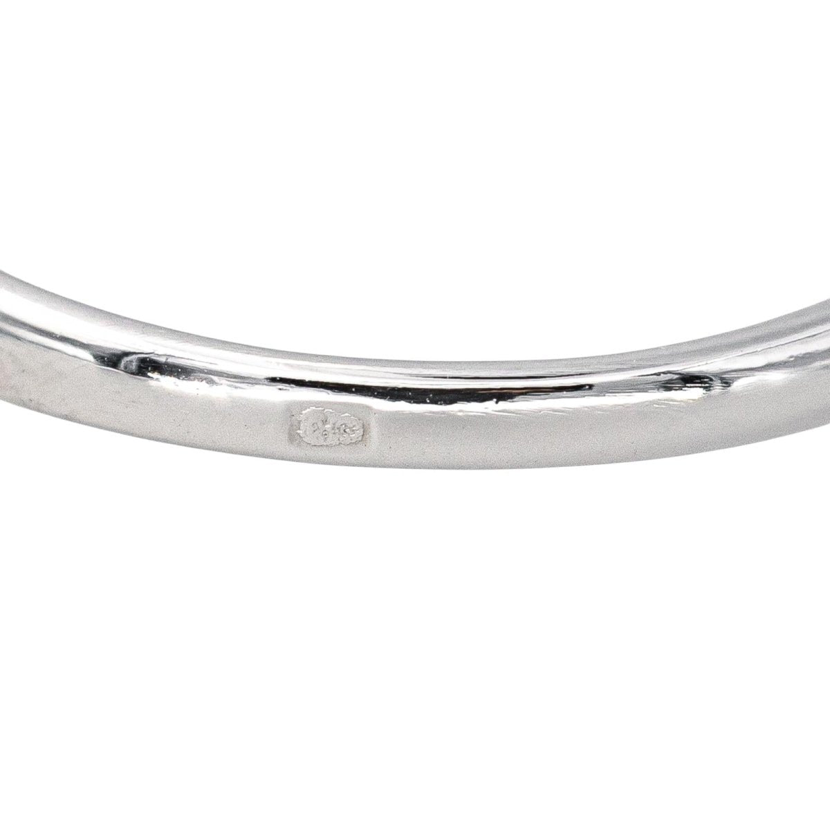 Bague Solitaire TIFFANY & CO "Harmony" en platine et diamant - Castafiore