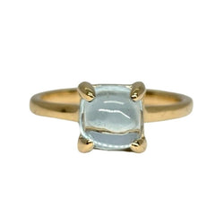 Bague Solitaire TIFFANY & CO. "Paloma Picasso" en or jaune et topaze - Castafiore