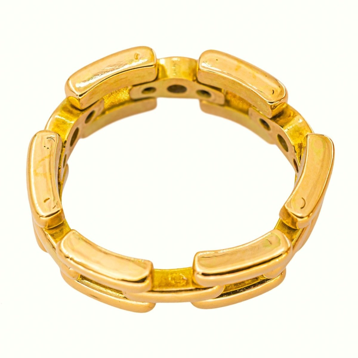 Bague Souple Or jaune Diamant - Castafiore
