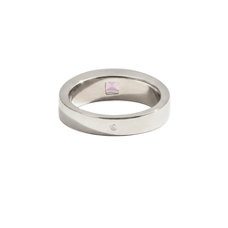 Bague Tank CARTIER en or blanc et tourmaline - Castafiore