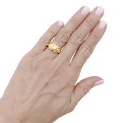 Bague TIFFANY & CO X SCHLUMBERGER PM en or jaune et diamants - Castafiore