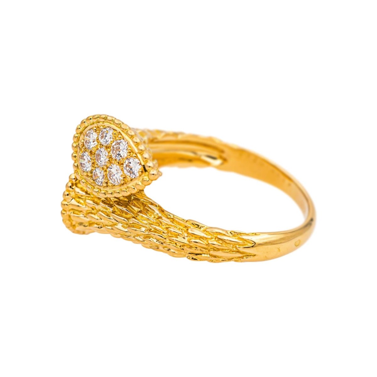 Bague Toi & Moi BOUCHERON "Serpent Bohème" en or jaune et diamants - Castafiore