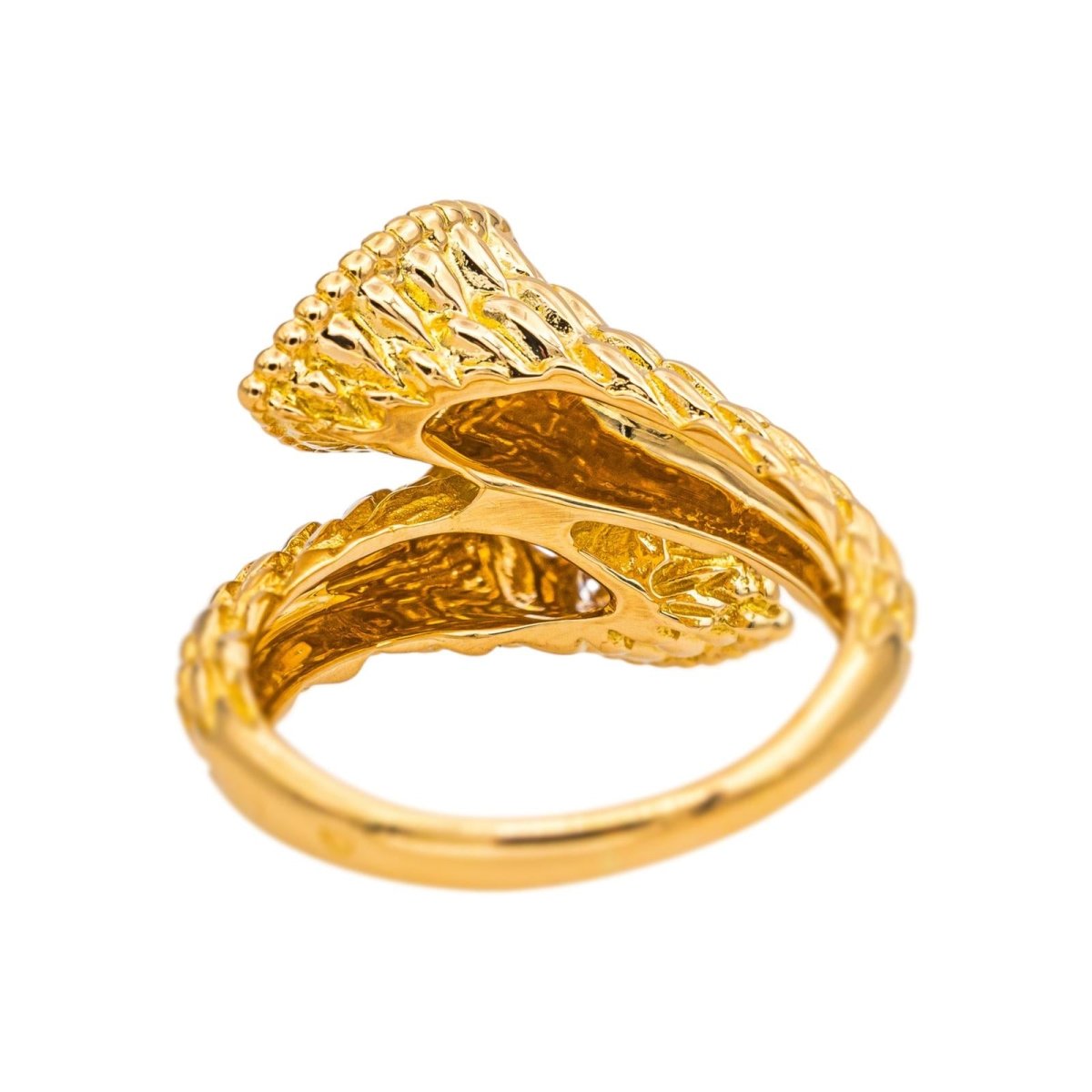 Bague Toi & Moi BOUCHERON "Serpent Bohème" en or jaune et diamants - Castafiore