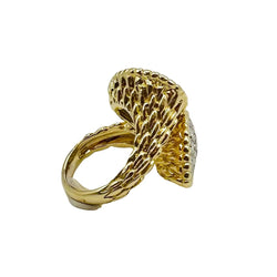 Bague Toi & Moi BOUCHERON "Serpent Bohème" en or jaune et diamants - Castafiore