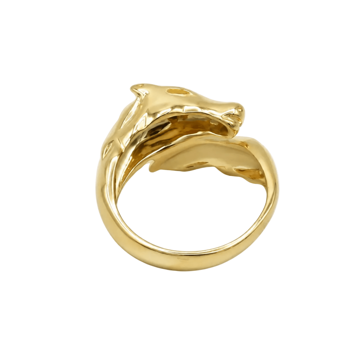 Bague Toi & Moi en or jaune et diamants - Castafiore