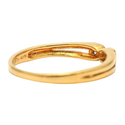 Bague Toi & Moi en or jaune et diamants - Castafiore