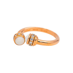 Bague Toi & Moi PIAGET "Possession" en or rose, calcédoines et diamants - Castafiore