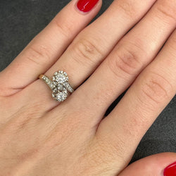 Bague Toi&moi en or 18 k et diamants - Castafiore