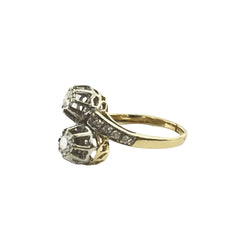 Bague Toi&moi en or 18 k et diamants - Castafiore