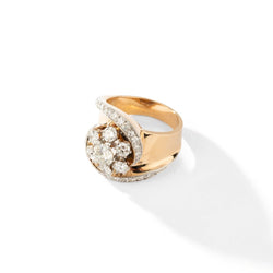 Bague tourbillon époque 1950 - Castafiore