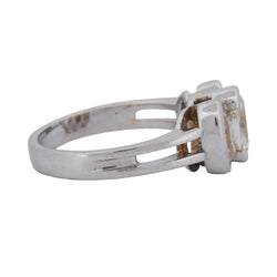 Bague Trilogie en or blanc et diamants - Castafiore
