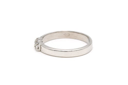 Bague Trilogie en or blanc et diamants - Castafiore