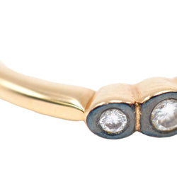 Bague Trilogie en or jaune et diamants - Castafiore