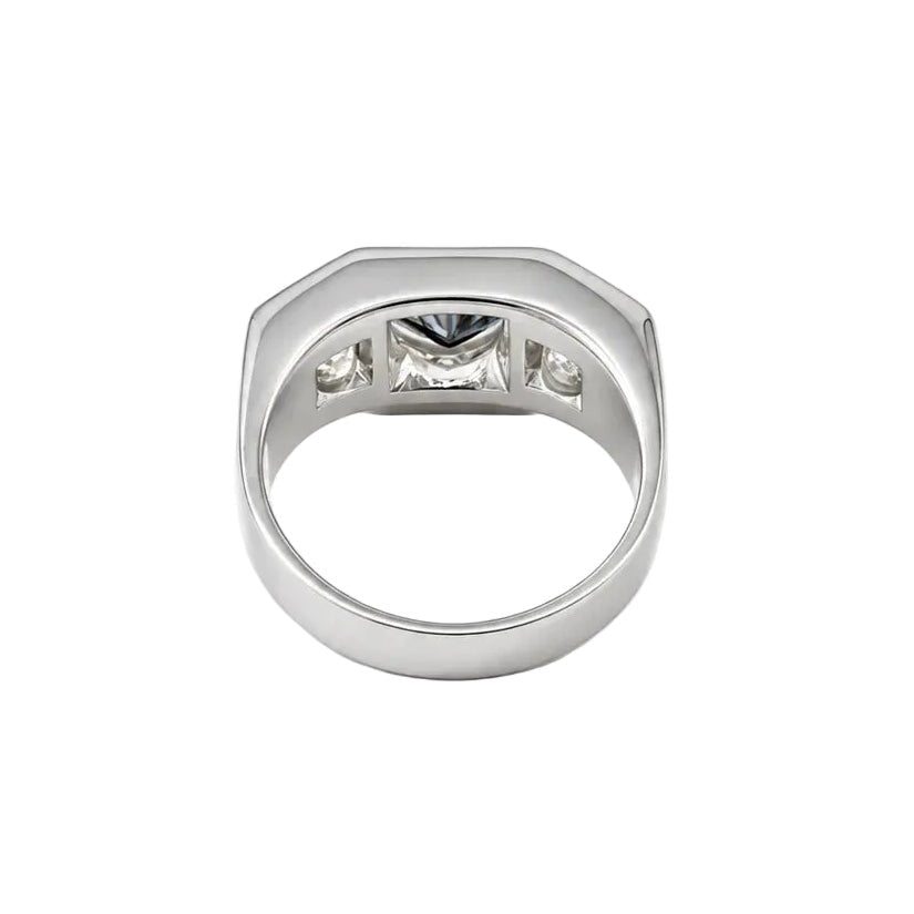 Bague Trilogie en platine et diamants - Castafiore