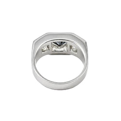 Bague Trilogie en platine et diamants - Castafiore