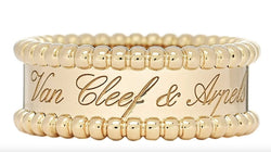 Bague Van Cleef & Arpels Perlée Signature en or jaune - Castafiore