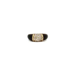 Bague VAN CLEEF & ARPELS "Philippine en or jaune, et diamants - Castafiore