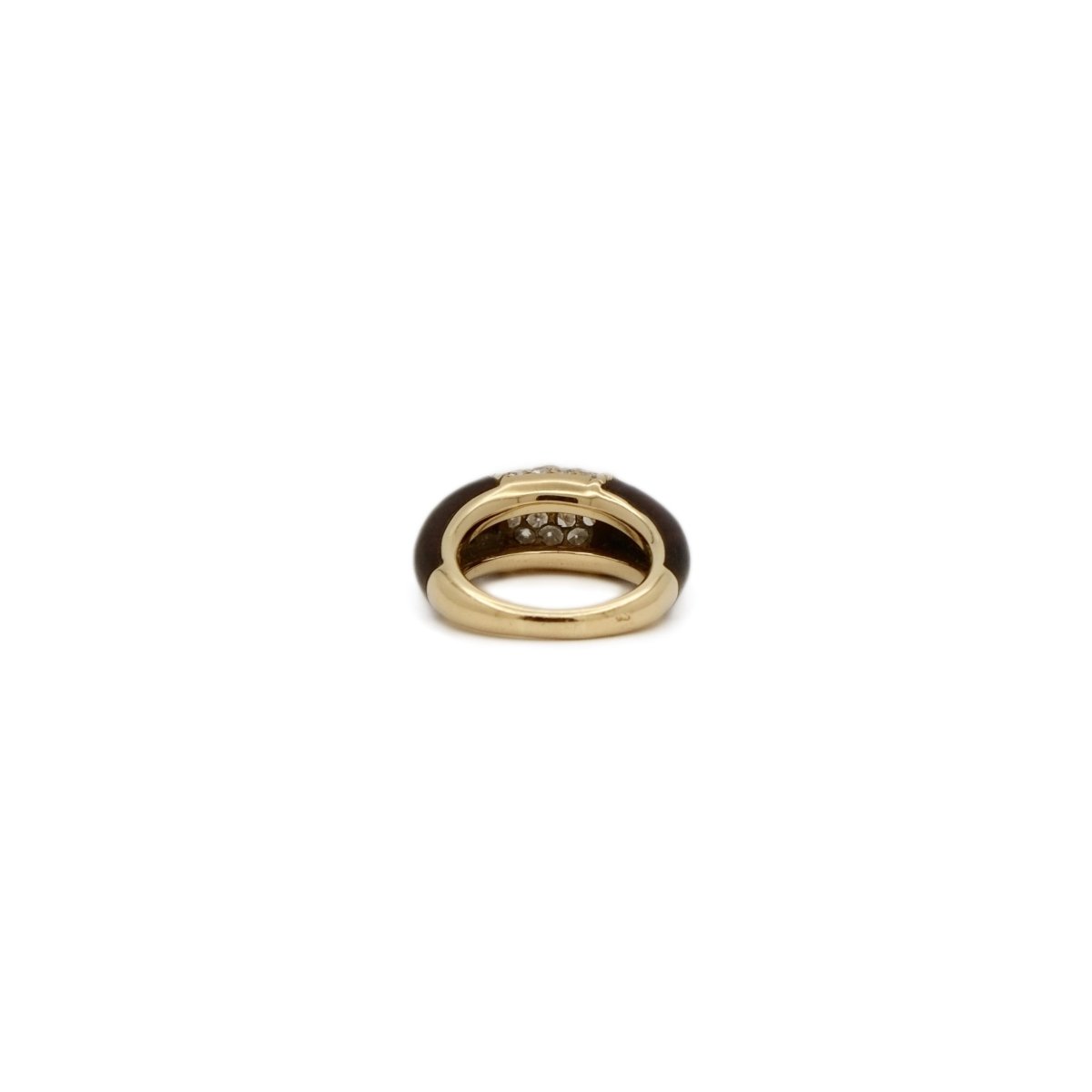Bague VAN CLEEF & ARPELS "Philippine en or jaune, et diamants - Castafiore