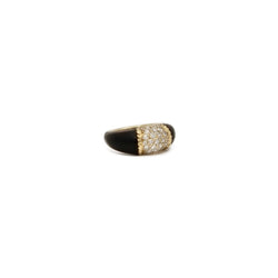 Bague VAN CLEEF & ARPELS "Philippine en or jaune, et diamants - Castafiore