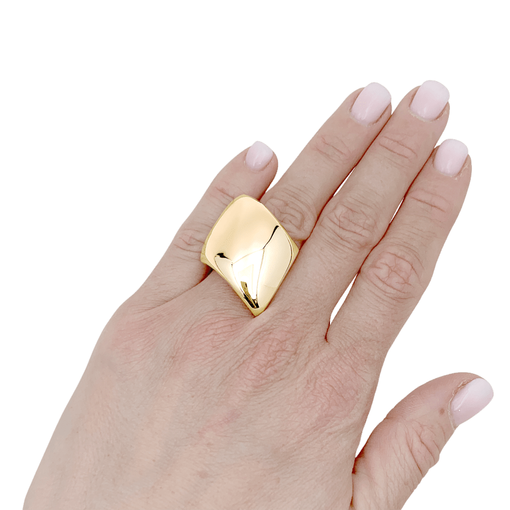 Bague VHERNIER en or jaune - Castafiore