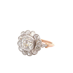 Bague vintage diamant de 2,07cts - Castafiore