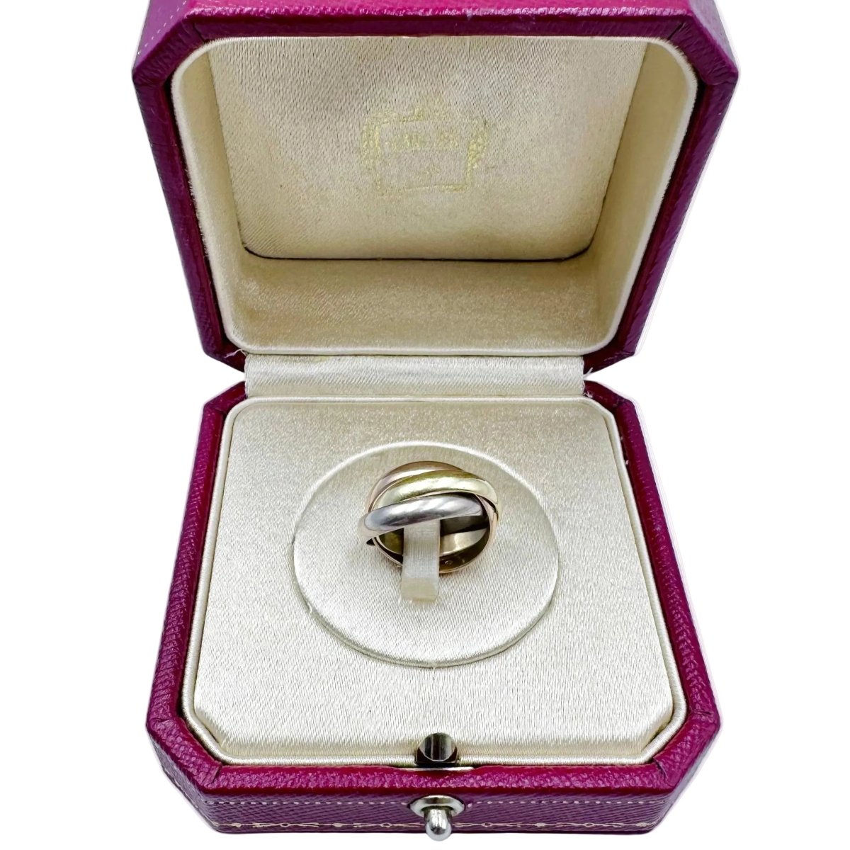 Baguer CARTIER "Trinity" en or jaune, or rose et or blanc - Castafiore