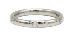 Bagues Alliance POMELLATO "Luccioles" en or blanc et diamants - Castafiore